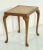 English Caned Bergere Stool or Bench Seat of Walnut on Cabriole Legs For Sale In Austin - Image 6 of 9