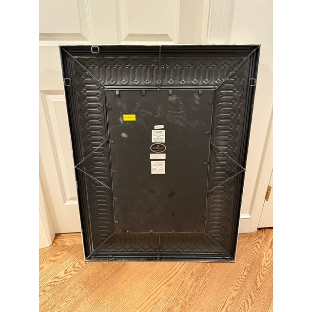 Shabby Chic Distressed White Tin Mirror Paint in Annie Sloan Paint For Sale - Image 3 of 12