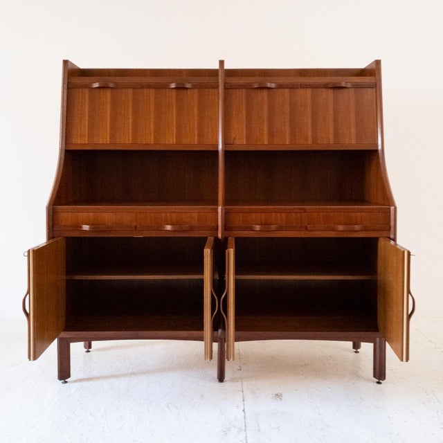 Highboard in the style of Gianfranco Frattini, Italy, 1950s For Sale - Image 6 of 18