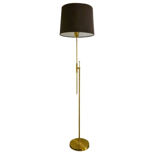 Mid-Century Brass Floor Lamp from Falkenbergs Belysning, Sweden, 1960s For Sale - Image 12 of 12