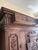 17th Century Baroque Carved Oak Cabinet with Foliate Relief & Wrought Iron For Sale - Image 15 of 16