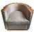 Black Art Deco Armchair, 1930s For Sale - Image 8 of 9