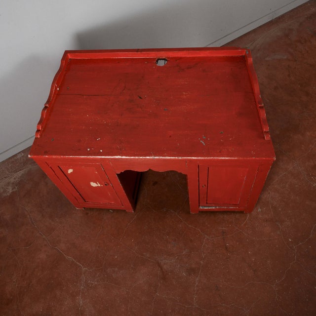 1940s Small Vintage Dressing Table or Desk For Sale - Image 5 of 18