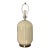 Art Deco Cream Glass Reverse Painted Table Lamp Base For Sale