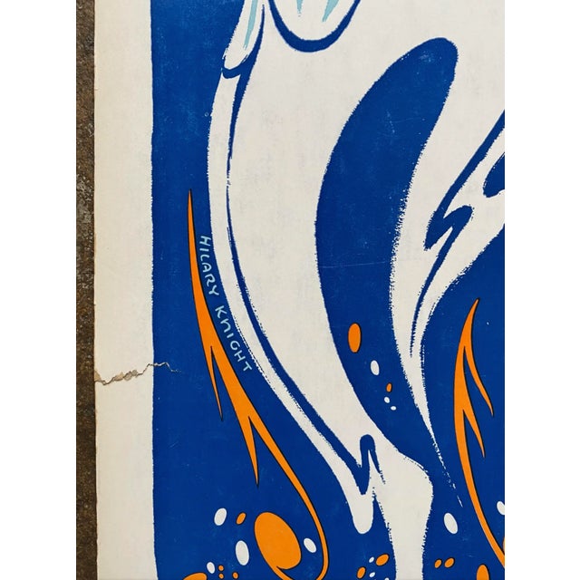 1967 Hilary Knight Designed Half a Sixpence Dick Kallman Advertising Lithograph For Sale - Image 4 of 5