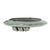 VTG Southwest Studio Pottery Turquoise Crackle Glaze Platter Bowl 10" For Sale In San Francisco - Image 6 of 7