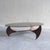 Oval Propeller Coffee Table by Knut Hesterberg for Ronald Schmitt, 1960s For Sale - Image 14 of 15