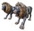 Large Bronze Sculptures of Lions, 1870, Set of 2 For Sale