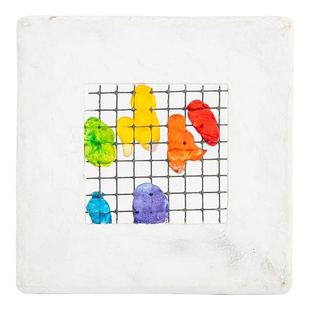 Elfi Schselka Abstract Composition Mixed Media For Sale