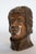 Wood Early 20th Century Hand Carved Wooden Head Scutlpture For Sale - Image 7 of 13