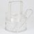 Metal Silver Plate and Crystal Ice Bucket by Pm Italy, Circa 1980 For Sale - Image 7 of 12