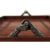 English Tooled Leather Serving Tray For Sale - Image 3 of 5