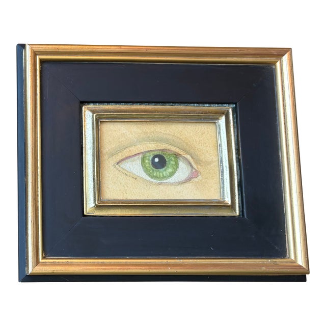 Contemporary Mary Maguire Original Lover’s Eye Print, Framed For Sale