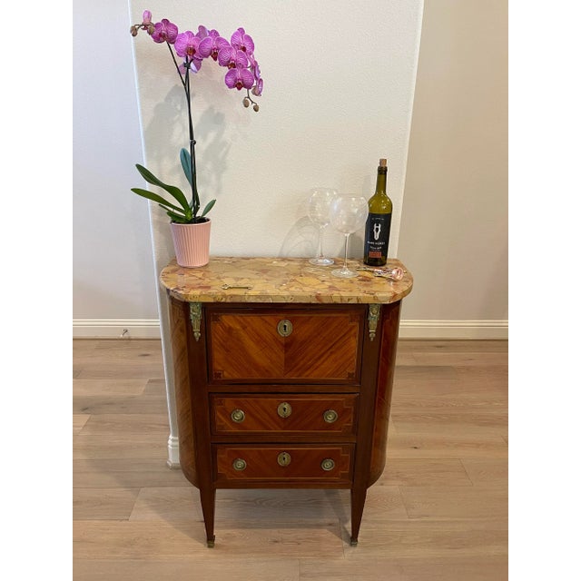 Scarce 18th Century French Louis XVI Period Ecritoire Writing Cabinet Signed Dr For Sale - Image 9 of 13