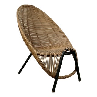 Polish Sculptural Lounge Chair by Wladyslaw Wolkowski, 1955 For Sale