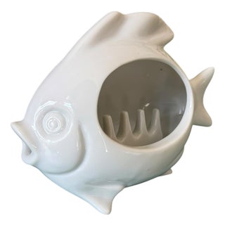 Vintage Ashtray Fish Tobacciana Otagiri Blowfish For Sale