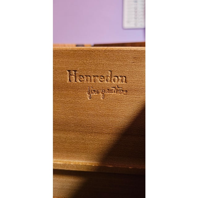 1970s Henredon "Fine Furniture" Armoire Dresser For Sale - Image 5 of 9