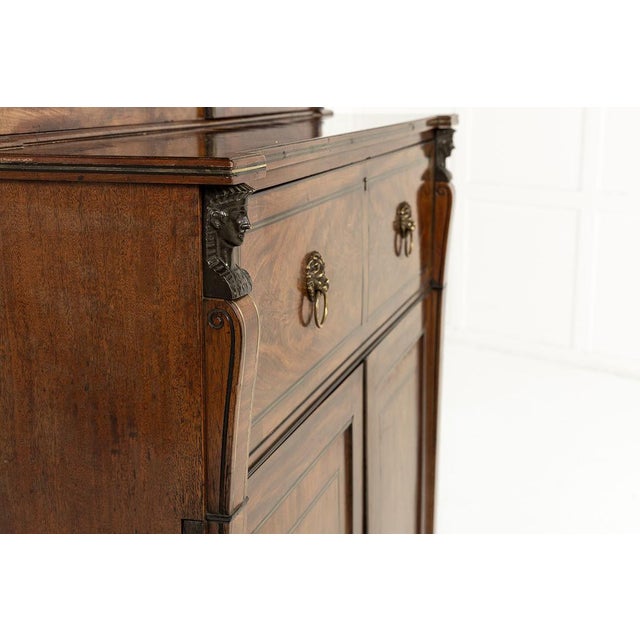 English Regency Bookcase in Mahogany For Sale - Image 17 of 18