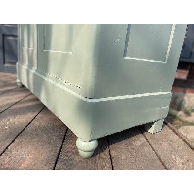 Antique Cabinet in Fir, 1890s For Sale - Image 4 of 17