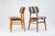 Mid-Century Modern Mid-Century Modern Dining Room Chairs in Beech and Corduroy, 1950s, Set of 2 For Sale - Image 3 of 17