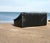 Black Leather Sofa by De Pas, D'Urbino and Lomazzi for Cinna, France, 1980s For Sale - Image 10 of 18