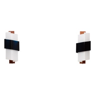 Vintage Swedish Wall Lamps, 1950s, Set of 2 For Sale