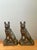 Vintage Bronze Dog Bookends - A Pair For Sale - Image 15 of 16