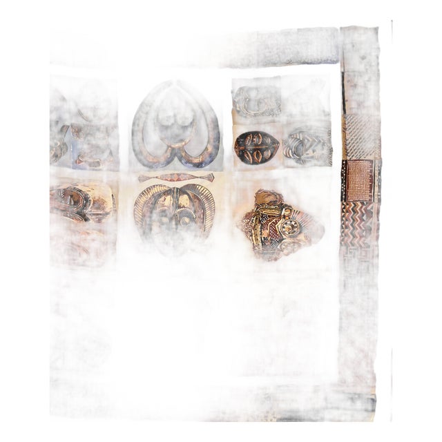 Hermes Persona Silk Scarf 2003 by Loïc Dubigeon. For Sale