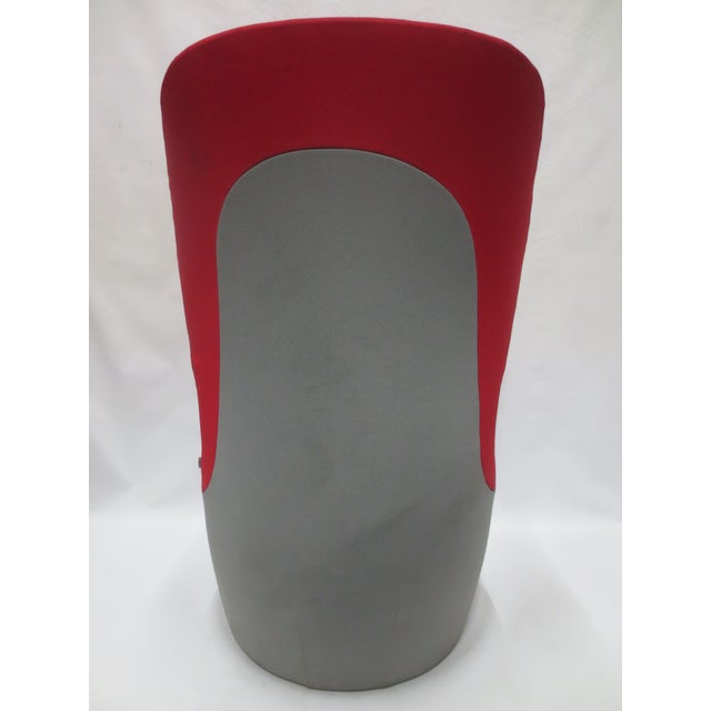 2010s Walter Knoll Seating Stones Chair in Red (New) For Sale - Image 5 of 8