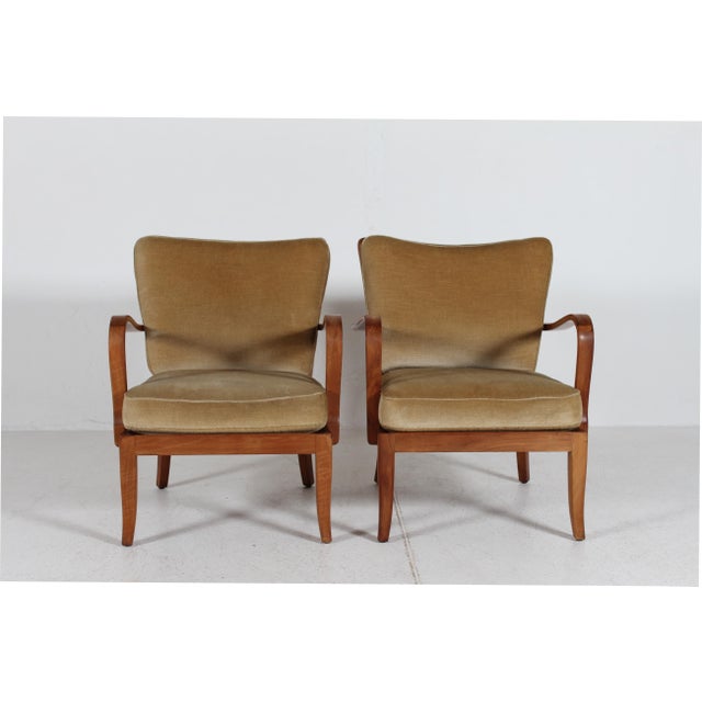 Mid-Century Ash Easy Chairs from Knoll Antimott, Germany, 1960s, Set of 2 For Sale - Image 15 of 15