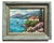 Framed Seascape Coast Oil Original Painting Contemporary by Valeriya Serova For Sale - Image 4 of 13