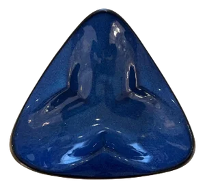 Rupert Deese California 60s Art Pottery Low Ashtray Bowl