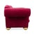 Loulou 3-Seater Sofa in Red Ruby Fabric from Bretz For Sale - Image 6 of 8