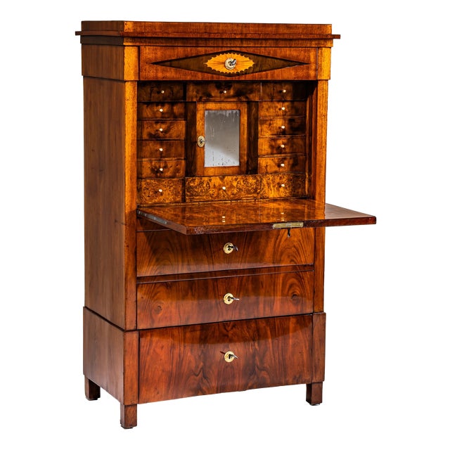 Antique Biedermeier Secretaire, Austria, 1820 For Sale