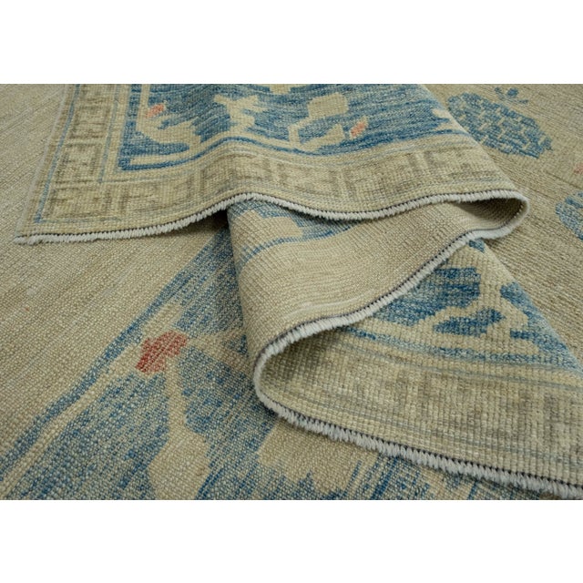 Textile Turkish Oushak Rug 9'7" x 13'5" #18670 For Sale - Image 7 of 8