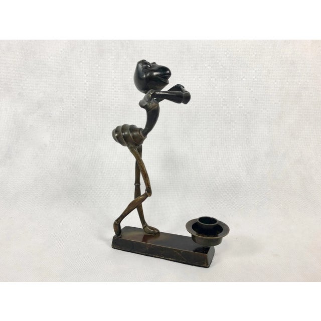 1970s Bronze Ant Figure Candleholder, 1970s For Sale - Image 5 of 11
