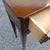 Late 20th Century Solid Mahogany Diminutive Hall Console Table For Sale - Image 5 of 8