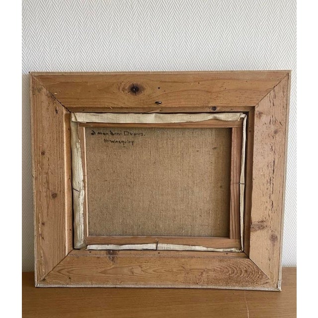 1950s Henri Wacquiez, Modernist Landscape, 1950s, Oil on Canvas, Framed For Sale - Image 5 of 8