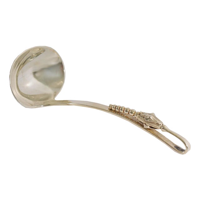 Sanborns Mexico Sterling Silver Blossom Ladle For Sale