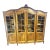Vintage French Provincial China Cabinet / Bookcase For Sale