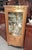 Louis XVI Style Lacquered and Gilded Corner Display Cabinet, 1920s For Sale - Image 4 of 8