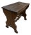 Vintage Slipper Bench or Stool With Hidden Compartment For Sale