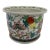 Mid 20th Century Porcelain Famille Rose Cachepot Planter With Drain Plate For Sale