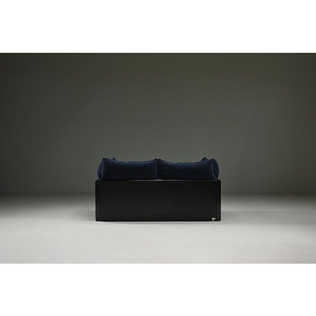 Mid-Century Modern Down 2-Seater Sofa by Carlo Bartoli for Rossi Di Albizzate, Italy, 1970s For Sale - Image 3 of 10