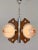 1970s Wood and Murano Art Glass Pendant Light, Italy, 1970s For Sale - Image 5 of 8