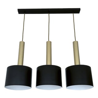 Large Vintage Danish Pendant Lamp, 1970s For Sale