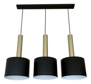 Large Vintage Danish Pendant Lamp, 1970s