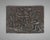 Wood Large Foundrymen Cast Iron Industrial Brutalist Art Plaque by Anna Bisset, 1991 For Sale - Image 7 of 7