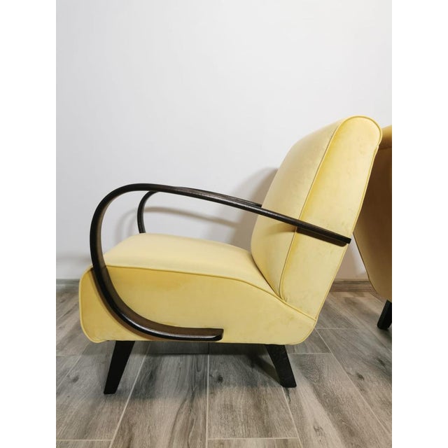 Set of Armchairs by Jindrich Halabala, 1940s For Sale - Image 11 of 18