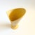 1980s 80s Postmodern Yellow Wrapped Vase For Sale - Image 5 of 8